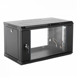 Серверный шкаф ЦМО Шкаф коммутационный ШРН-ЭКОНОМ (ШРН-Э-9.350-9005) настенный