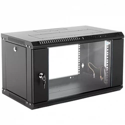 Серверный шкаф ЦМО настенный 6U 600x650 мм ШРН-Э-6.650-9005