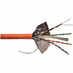 Кабель витая пара LANMASTER LAN-6EFTP-LSZH-OR