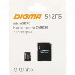 Флеш (Flash) карты Digma DGFCA512A03 512 ГБ