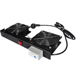 Аксессуар для серверного шкафа DATAREX 2-х модульный вентиляторный блок для напольных и настенных шкафов DR-451211