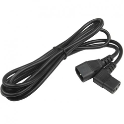 Кабель питания Hyperline PWC-IEC13A-IEC14-3.0-BK