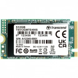 Внутренний накопитель Transcend MTE400S TS512GMTE400S SSD (твердотельные), 512 ГБ, M.2, PCIe