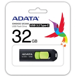 USB флешка (Flash) A-Data UC300 ACHO-UC300-32G-RBK/GN 32 ГБ