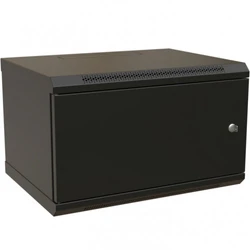 Серверный шкаф WRline настенный 19-дюймовый 6U 367x600х600 мм WR-TW-0666-SR-RAL9004