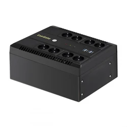 Источник бесперебойного питания ExeGate NEO NNB-600.LED.AVR.8SH.CH EX293853RUS (600 ВА, 360)