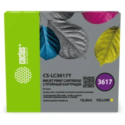 Струйный картридж Cactus CS-LC3617Y