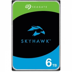 Жесткий диск Seagate SkyHawk ST6000VX008 HDD (классические), 6 ТБ, 3.5 дюйма, SATA