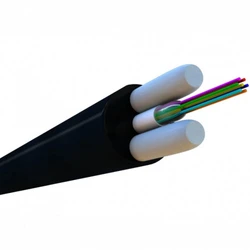 Оптический кабель Hyperline Кабель волоконно-оптический 50/125 (OM2) многомодовый 8 волокон FO-STFR-OUT-50-8-PE-BK