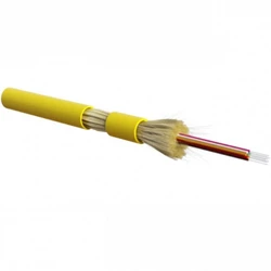 Оптический кабель Hyperline Кабель волоконно-оптический 9/125 одномодовый 24 волокна FO-DT-IN-9S-24-HFLTx-YL