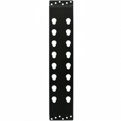 Аксессуар для серверного шкафа Hyperline Заглушка органайзера с крепежом типа "монетка" CMK-M-RAL9005