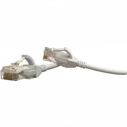 Патч-корд Hyperline PC-LPT-UTP-RJ45-RJ45-C6-1M-LSZH-WH
