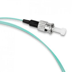 Оптический патч-корд Hyperline Пигтейл волоконно-оптический MM 50/125 (OM3) FC 1 м LSZH FPT-B9-503-FC/PR-1M-LSZH-AQ