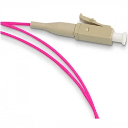 Оптический патч-корд Hyperline Пигтейл волоконно-оптический MM 50/125 (OM4) LC 1.5 м LSZH FPT-B9-504-LC/PR-1.5M-LSZH-MG