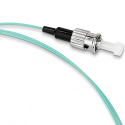 Оптический патч-корд Hyperline Пигтейл волоконно-оптический MM 50/125 (OM3) ST 1 м LSZH FPT-B9-503-ST/PR-1M-LSZH-AQ