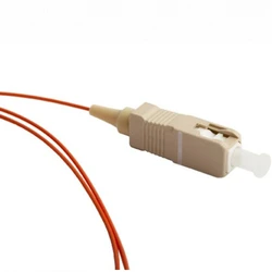 Оптический патч-корд Hyperline Пигтейл волоконно-оптический MM 62.5/125 SC 1 м LSZH FPT-B9-62-SC/PR-1M-LSZH-OR