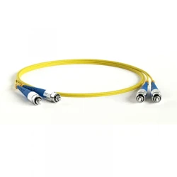 Оптический патч-корд Hyperline FC-D2-9-FC/UR-FC/UR-H-1M-LSZH-YL