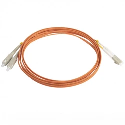 Оптический патч-корд Hyperline FC-D2-50-LC/PR-SC/PR-H-3M-LSZH-OR