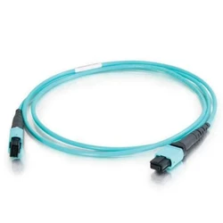 Оптический патч-корд Hyperline FHD-MC3-503-MPOF12/PS-MPOF12/PS-A-6M-LSZH-AQ