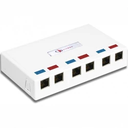 Патч-панель Siemon Корпус на 6 портов белый MX-SM6-02-SALE (6 портов)