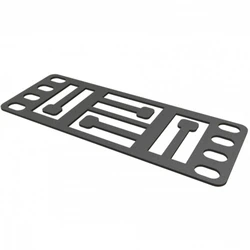 Аксессуар для серверного шкафа Hyperline Кронштейн 1U Т-пазы (8 шт. в комплекте) PMR-1U-T-RAL9005