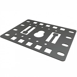 Аксессуар для серверного шкафа Hyperline Кронштейн 2U, Т-пазы + крепеж типа "монетка" (4 шт. в комплекте) PMR-2U-TM-RAL9005