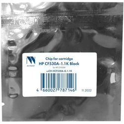 Опция для печатной техники NV Print Чип для картриджа CF530A Black (1.1K) NV-CH-HCF530A-K