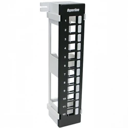 Патч-панель Hyperline Модульная настенная патч-панель на 12 портов PPWBL-12 (12 портов)