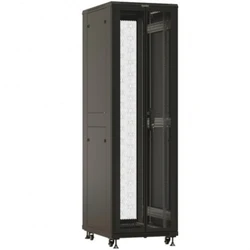 Серверный шкаф Hyperline напольный 19-дюймовый 42U 2055x600х1000 мм TTBR-4261-DD-RAL9004