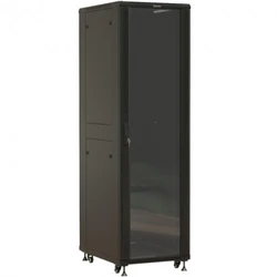 Серверный шкаф Hyperline напольный 19-дюймовый 42U 2055x600х800 мм TTBR-4268-AS-RAL9004