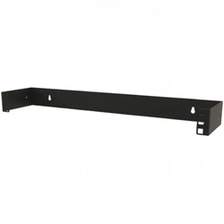Аксессуар для серверного шкафа Hyperline Кронштейн настенный для 19" оборудования высота 1U глубина 110 мм BW19-1U-110F-RAL9005