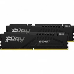 ОЗУ Kingston FURY Beast Black KF560C30BBEK2-16 DIMM, DDR5, 16 Гб (2 х 8 Гб), 6000 МГц