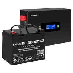 Инвертор ExeGate EX295993RUS + батарея 33Aч EX282974RUS EX297405RUS