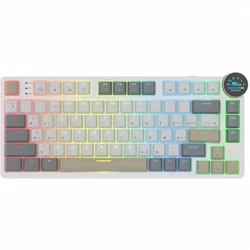 Клавиатура Royal Kludge N80 Pearly Dawn (Red Switch) 6977576550663 Беспроводная, Bluetooth