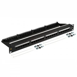 Патч-панель LANMASTER LAN-PPN24U6A 24 порта, UTP, Cat. 6a