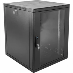 Серверный шкаф ЦМО Шкаф коммутационный (ШРН-15.650-9005) настенный