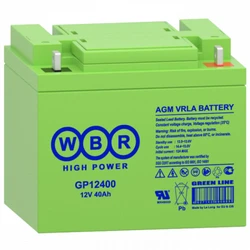Сменные аккумуляторы АКБ для ИБП WBR GP12400 GP12400 WBR 12 В