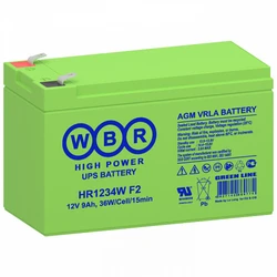 Сменные аккумуляторы АКБ для ИБП WBR HR1234W F2 HR1234W F2 WBR 12 В