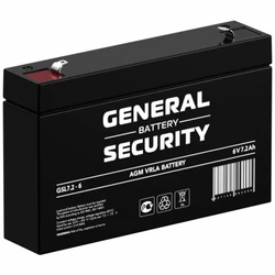 Сменные аккумуляторы АКБ для ИБП General Security GSL7.2-6 GENERAL SECURITY 6 В