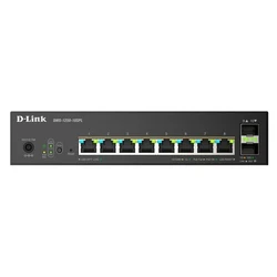 Коммутатор D-link DMS-1250-10SPL/A1A/6KV 2.5 GBase-T (2500 мбит/с), 2 SFP порта