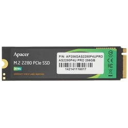 Жесткий диск Apacer AS2280P4U PRO AP256GAS2280P4UPRO SSD (твердотельные), 256 ГБ, M.2, PCIe