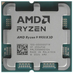 Процессор AMD Ryzen 9 9950X3D OEM 4.3 ГГц, 128 МБ, OEM