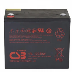 Сменные аккумуляторы АКБ для ИБП CSB HRL12280W FR HRL12280W FR CSB 12 В