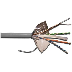 Кабель витая пара LANMASTER LAN-6AFTP-LSZH-GY