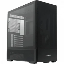 Корпус HSPD M712-TGBK Black Mid-Tower