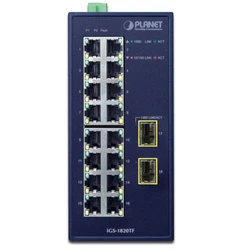 Коммутатор Planet IGS-1820TF 1000 Base-T (1000 мбит/с), 2 SFP порта