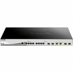 Коммутатор D-link DXS-1210-12TC/B1A 10 GBase-T (10000 мбит/с), 4 SFP порта
