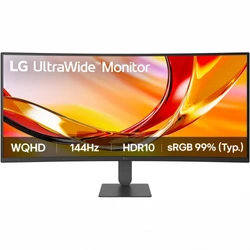 Монитор LG 34U620B-B UltraWide 34 ", VA, Ultra-Wide QHD 3440x1440 (21:9), 144 Гц