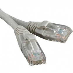 Патч-корд Hyperline PC-LPM-UTP-RJ45-RJ45-C6-10M-LSZH-GY