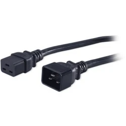 Опция для ИБП Hyperline Кабель питания IEC 320 C19 - IEC 320 C20 прямая вилка 1.8м цвет черный PWC-IEC19-IEC20-1.8-BK